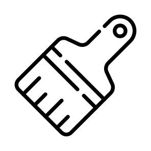 Brush, Dusting, Tool, Cleaning, Equipment icon