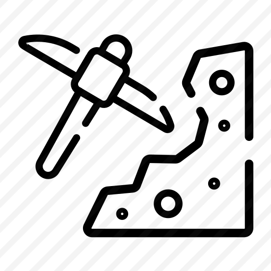 Mining, Extracting, Digging, Pickaxe, Mountain preview