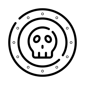 Skull, Ancient, Coin, Money, Currency icon