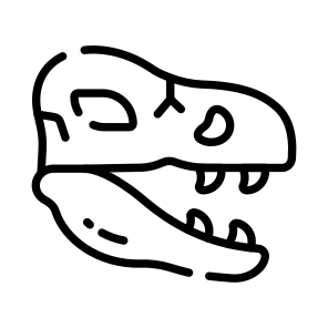 Skull, Skullcap, Anatomy, Fossil, Remains icon