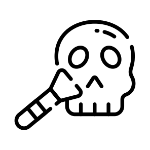 Skull, Skullcap, Cranium, Dead, Anatomy icon