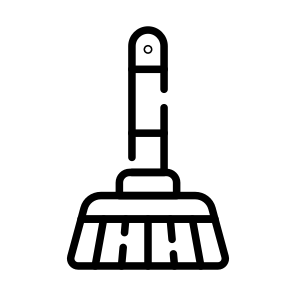 Brush, Broom, Accessory, Housekeeping, Housework icon