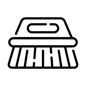 Brush, Scrubbing, Tool, Housekeeping, Laundry icon