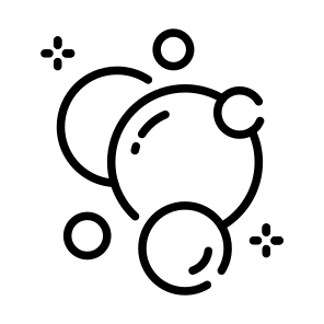 Bubbles, Detergent, Washing, Soap, Housekeeping icon