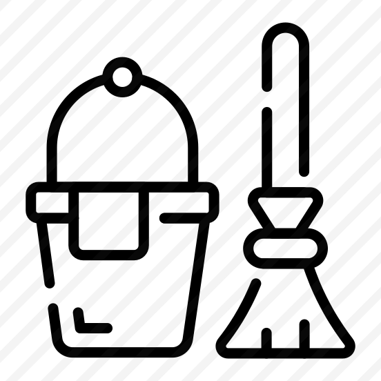 Bucket, Pail, Broom, Brush, Housekeeping preview