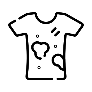 Dirty, Shirt, Tee, Clothe, Laundry icon