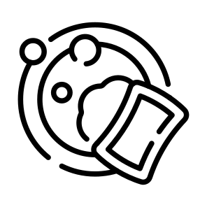 Dishwashing, Dish, Plate, Soap, Sponge icon