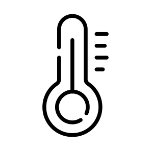 Temperature, Thermometer, Thermostat, Scale, Gauge, icon