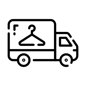 Van, Vehicle, Transport, Housekeeping, Laundry icon