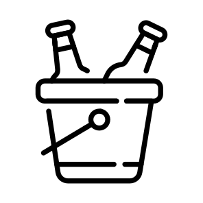 Bucket, Drink, Chiller, Beverage, Champagne icon