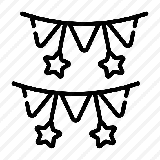 Buntings, Garlands, Decoration, Ornament, Party preview