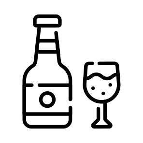 Champagne, Glass, Wine, Celebration, Party icon