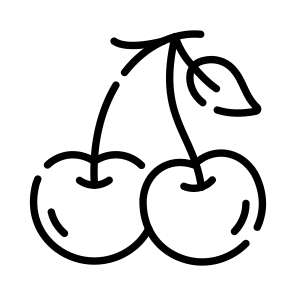 Cherries, Berries, Fruit, Food, Nutrition icon