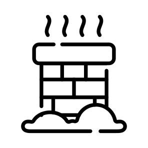 Chimney, Stack, Cold, Steam, Smoke icon