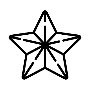 Decor, Star, Ornament, Decoration, Christmas icon