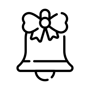 Decorative, Ornament, Hanging, Bell, Knell icon