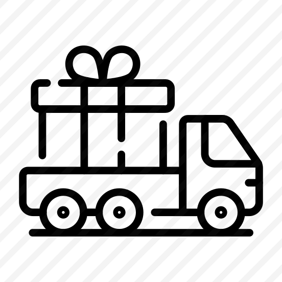 Delivery, Truck, Surprise, Present, Hamper preview