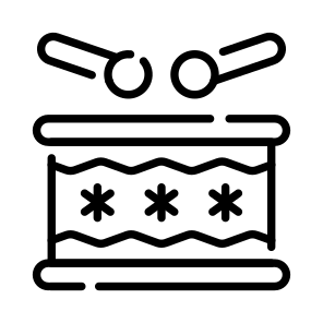 Drum, Snare, Parade, Drumbeat, Percussion icon