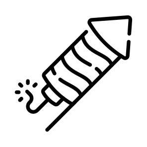 Firecracker, Firework, Cracker, Pyrotechnics, Celebration icon