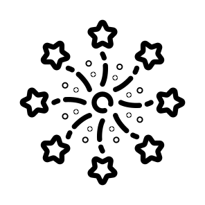 Fireworks, Firecrackers, Pyrotechnics, Celebration, Party icon