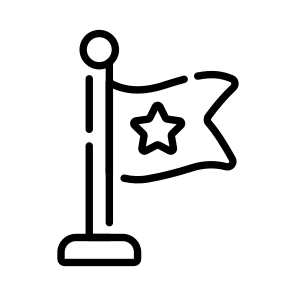 Flag, Pennant, Ensign, Flagpole, Cloth icon