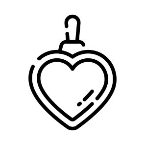 Love, Heart, Decor, Ornament, Celebration icon