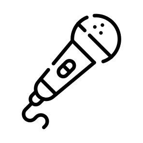Mic, Microphone, Karaoke, Device, Singing icon