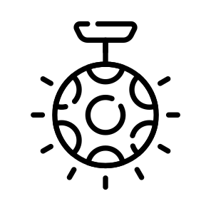 Pinata, Ball, Confetti, Ornament, Decoration icon