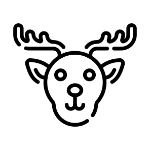 Reindeer, Deer, Stag, Animal, Creature icon