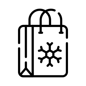 Shopping, Winter, Tote, Handbag, Purchase icon