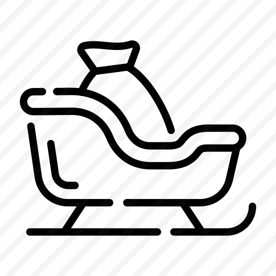 Sleigh, Sled, Carriage, Bag, Transport preview