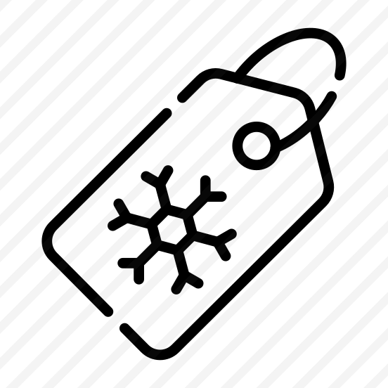 Winter, Cold, Seasonal, Tag, Label preview