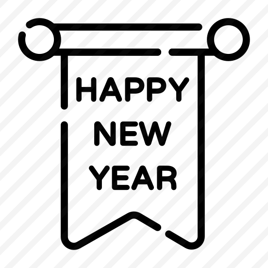 Year, Banner, Hanging, Decor, Pennant preview