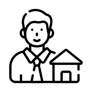 Agent, Owner, Employee, Home, House icon