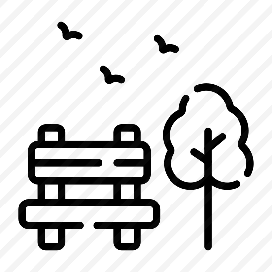 Garden, Park, Bench, Pew, Exterior preview