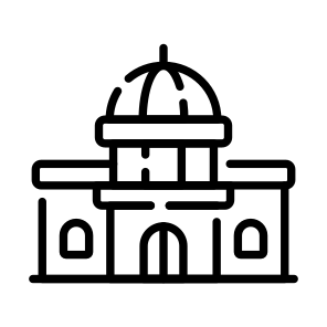 Government, Court, Dome, Property, Estate icon