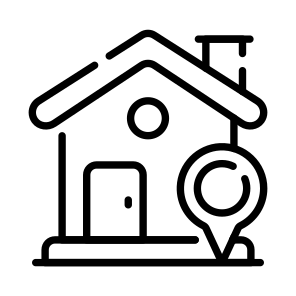 Location, Gps, Tracking, Address, Home icon