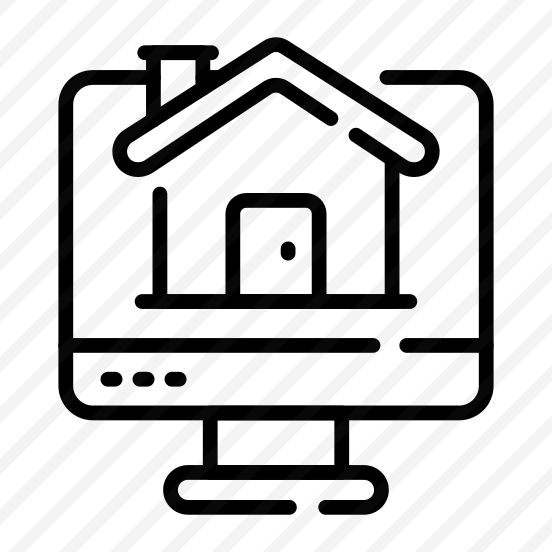 Online, Monitor, Home, House, Residence preview