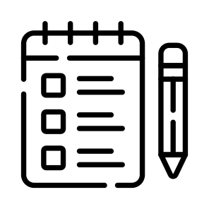 Planning, List, Checklist, Notepad, Diary icon