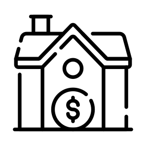 Price, Cost, Home, House, Residence,, icon