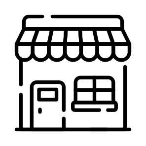 Shop, Outlet, Store, Property, Estate icon