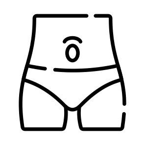 Belly, Tummy, Abdomen, Stomach, Body icon
