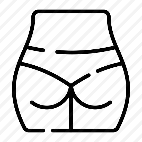 Hips, Buttocks, Body, Back, Anatomy preview