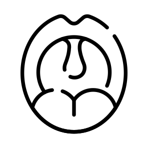 Tonsils, Throat, Tongue, Mouth, Oral icon