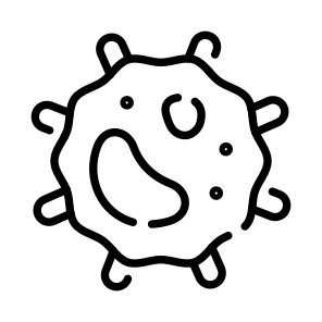 Virus, Pathogen, Infection, Microbe, Disease icon