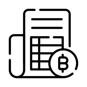 ,,,bill, Invoice, Receipt, Statement, Crypto,,,, icon