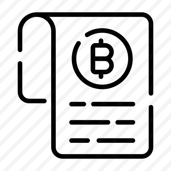 Bill, Invoice, Receipt, Statement, Crypto preview