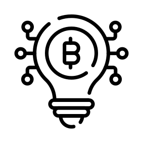 ,,idea, Innovation, Asset, Bitcoin, Crypto,,,,, icon