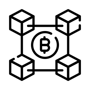 Network, Bitcoin, Crypto, Cryptocurrency, Blockchain icon
