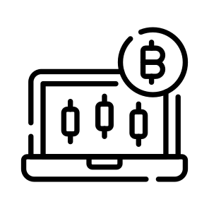 ,,trading, Chart, Market, Bitcoin, Crypto,, icon